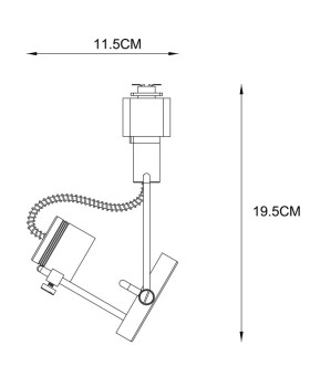 Светильник на шине ARTE Lamp A4300PL-1BK-foto3