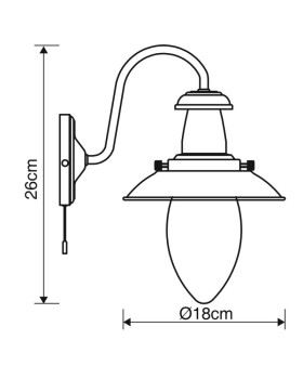 Бра ARTE Lamp A5518AP-1AB-foto4