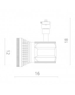 Светильник на шине ARTE Lamp A6118PL-1BK-foto4