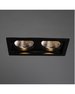 Встраиваемый светильник ARTE Lamp A7007PL-2BK-foto2