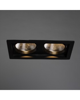 Встраиваемый светильник ARTE Lamp A7007PL-2BK-foto2
