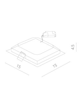 Встраиваемый светильник ARTE Lamp A7412PL-1WH-foto4