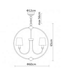 Подвесная люстра ARTE Lamp A9022SP-5CC-foto4