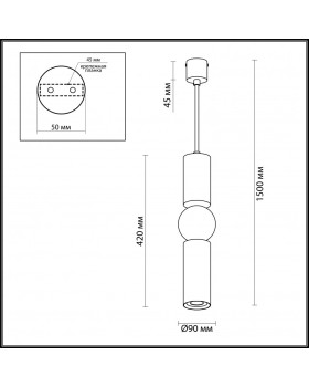Подвесной светильник Odeon Light 4071/5L-foto4