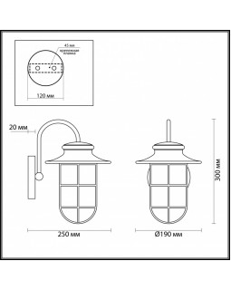 Светильник настенный Odeon Light 4172/1W-foto3