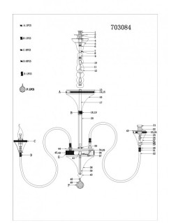 Подвесная люстра Lightstar 703084-foto5