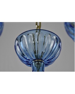 Подвесная люстра Bohemia Ivele Crystal 1311/10/200 G Aq/Aquamarime/M-1H-foto3