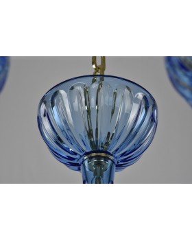 Подвесная люстра Bohemia Ivele Crystal 1311/10/200 G Aq/Aquamarime/M-1H-foto3