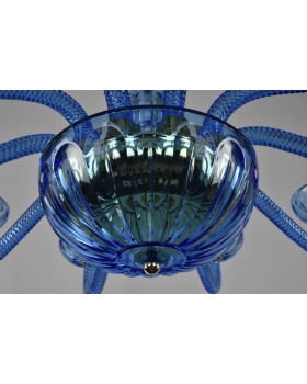 Подвесная люстра Bohemia Ivele Crystal 1311/10/200 G Aq/Aquamarime/M-1H-foto4