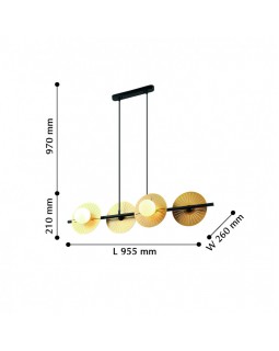 Подвесная люстра Favourite 2356-4P-foto5