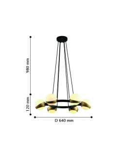 Подвесная люстра Favourite 2373-6P-foto5