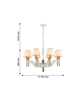 Подвесная люстра Favourite 2527-8P-foto7