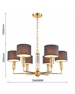 Подвесная люстра Favourite 2609-6P-foto7