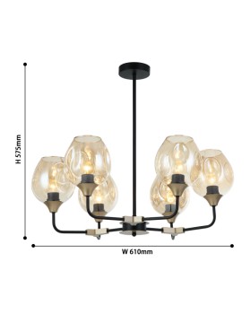 Люстра на штанге F-Promo 2569-6P-foto5