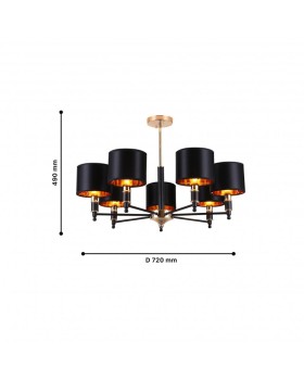 Люстра на штанге F-Promo 2589-7P-foto4