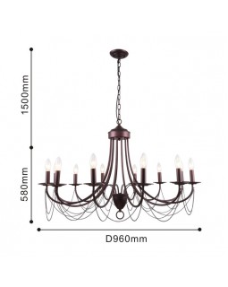 Подвесная люстра F-Promo 2590-12P-foto8