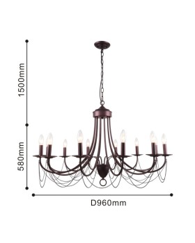 Подвесная люстра F-Promo 2590-12P-foto8