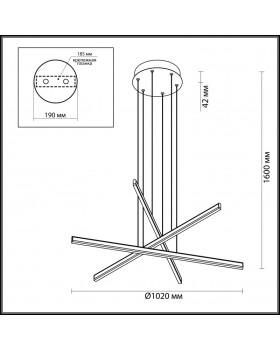 Подвесной светильник Odeon Light 3890/48L-foto3