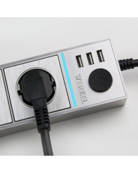 Розетка Werkel WL20-04-03 серебряный/серебряный рифленый-foto7