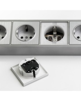 Розетка Werkel WL20-04-03 серебряный/серебряный рифленый-foto8