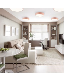 Накладной светильник Eurosvet 90113/1 розовый 75W-foto2