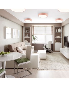 Накладной светильник Eurosvet 90113/1 розовый 75W-foto2