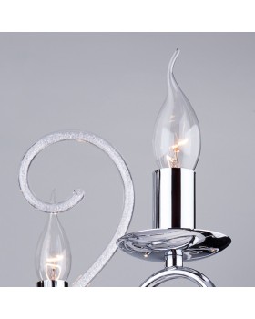 Подвесная люстра Eurosvet 60090/12 хром-foto3