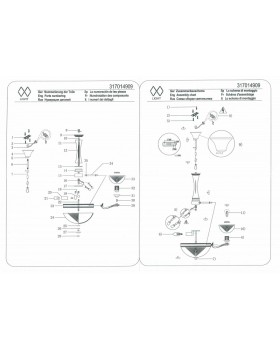 Подвесная люстра MW-Light 317014909-foto2