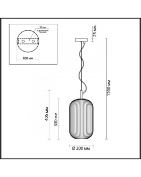 Подвесной светильник Odeon Light 4751/1-foto3