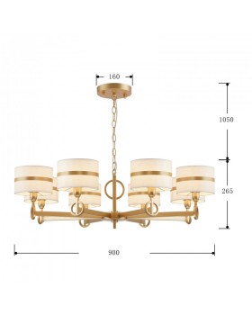 Подвесная люстра Favourite 2634-8P-foto4