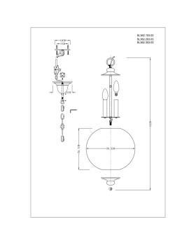 Подвесная люстра ST-Luce SL362.103.03-foto2