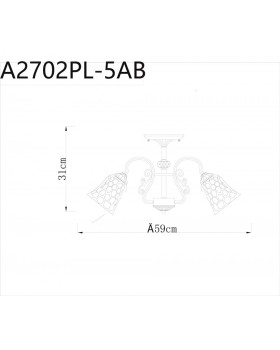 Люстра на штанге ARTE Lamp A2702PL-5AB-foto5
