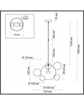 Подвесной светильник Odeon Light 4802/12LB-foto2