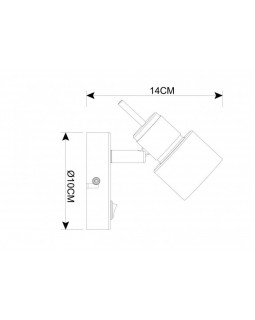 Спот ARTE Lamp A1906AP-1WH-foto3
