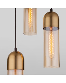 Подвесной светильник Eurosvet 50180/3 янтарный-foto4