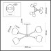 Люстра на штанге LUMION 4530/6C