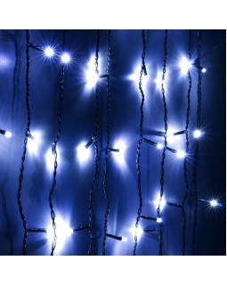 Светодиодный занавес Eurosvet 200-003 белый 0,45*1,5м IP20-foto4