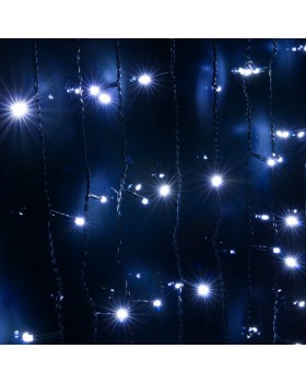 Светодиодный занавес Eurosvet 200-003 белый 0,45*1,5м IP20-foto9