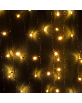 Светодиодный занавес Eurosvet 200-003 теплый белый 0,45*1,5м IP20-foto4