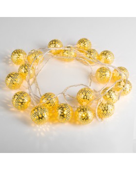 Светодиодная нить Eurosvet 400-003 золото/теплый белый с эффектом мерцания 2,8м IP20-foto3