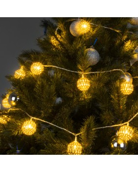 Светодиодная нить Eurosvet 400-003 золото/теплый белый с эффектом мерцания 2,8м IP20-foto6