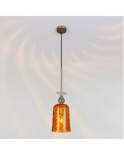 Подвесной светильник Eurosvet 50194/1 янтарный-foto2