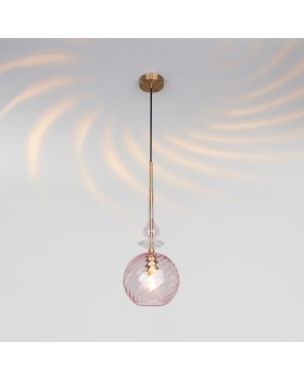 Подвесной светильник Eurosvet 50192/1 розовый-foto2