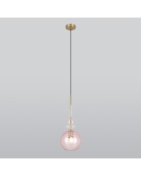 Подвесной светильник Eurosvet 50192/1 розовый-foto3