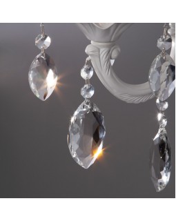 Бра Eurosvet 10108/1 белый/прозрачный хрусталь Strotskis-foto3