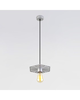 Подвесной светильник Eurosvet 50167/1 серебряный-foto3