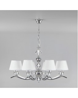 Подвесная люстра Eurosvet 60097/8 хром-foto4