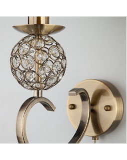 Бра Eurosvet 60089/1 античная бронза-foto4