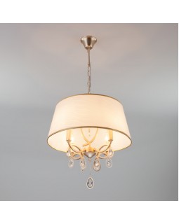 Подвесная люстра Eurosvet 60091/4 перламутровое золото-foto3