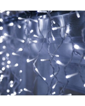 Светодиодная бахрома Eurosvet 100-101 белый 3*0,6м IP65-foto2